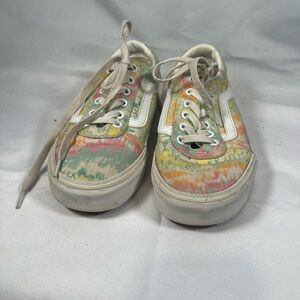 VANS Ward Psychedelic Tie Dye Women’s Size 7